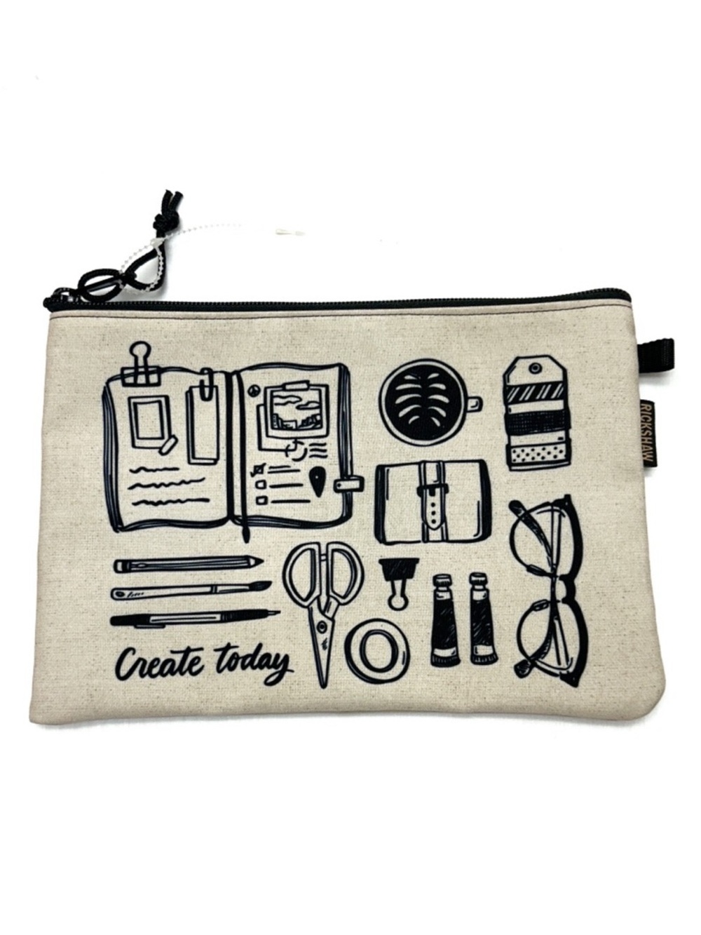 NEW Rickshaw Bagworks by Abbey Sy A5 Journal Pouch Create Today graphic